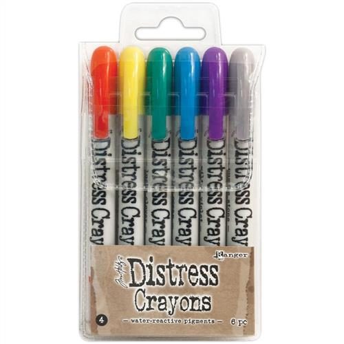 Ranger Ink Tim Holtz Distress Crayon Set #4 Carousel 1