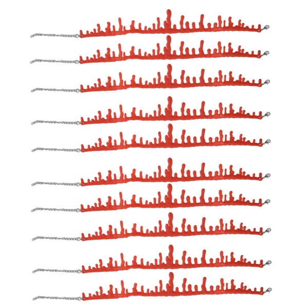 dripping blood necklace 10pcs Halloween Dripping Blood Necklace Vampire Blood Carousel 2