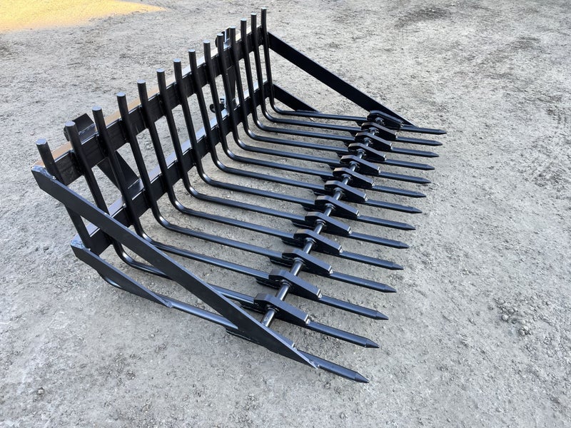 Stone Fork bucket 1.5m Euro hitch62864728499970111
