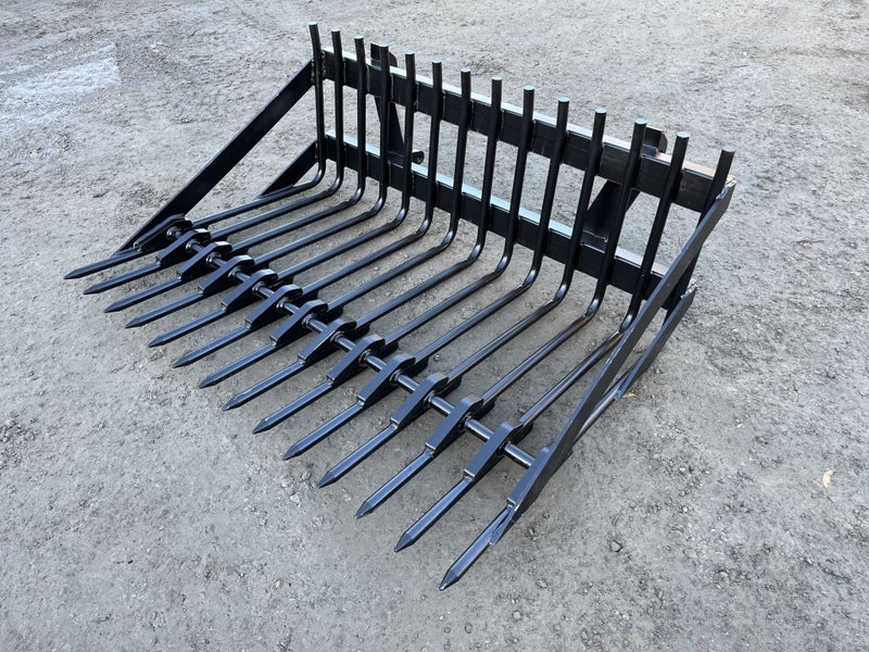 Stone Fork bucket 1.5m Euro hitch62864728499970114