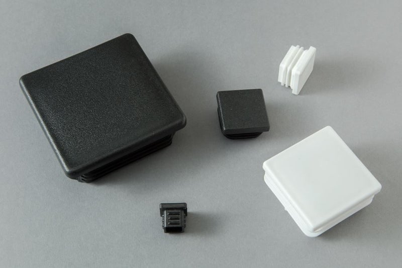 50mm Square Black Tube Inserts 0.8-2.5mm Wall - 8Qty Carousel 1