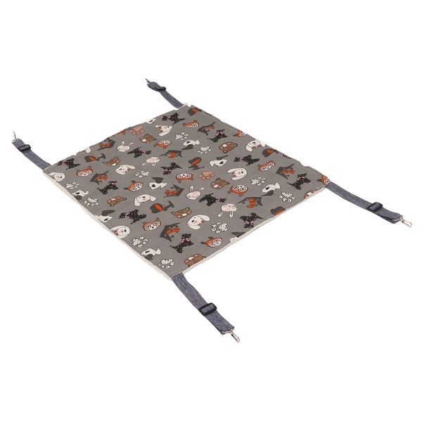 cat hanging hammock pet double layer plush hammock pet hammock Cat Hammock Soft Carousel 1