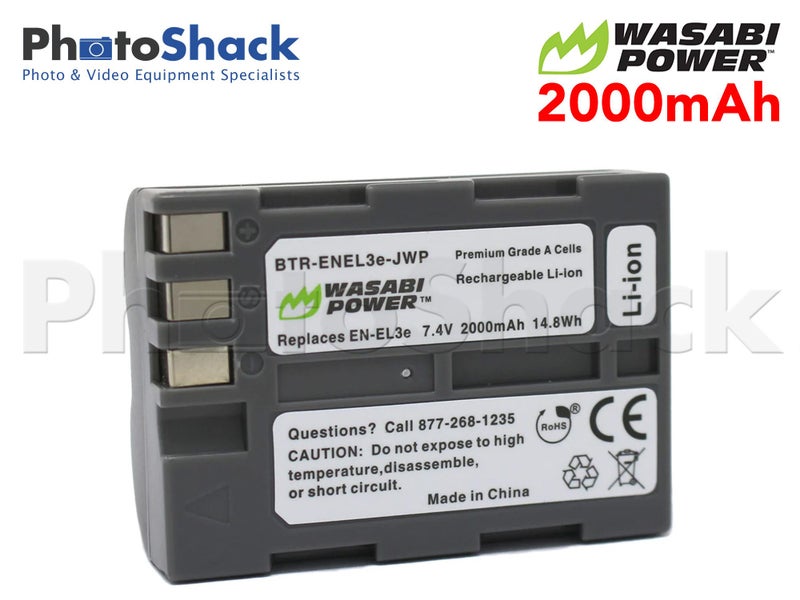 EN-EL3e Battery for Nikon - Wasabi Power Carousel 1