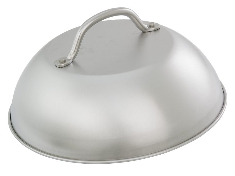 22cm Stainless Steel Steak Cover Food Serving Cloche Dome Carousel 1