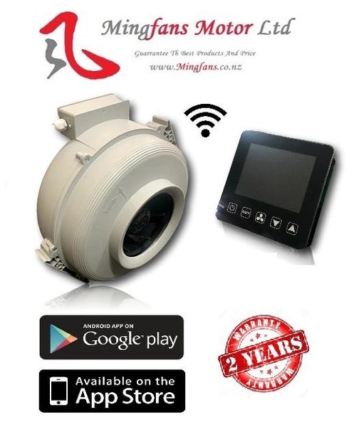 SVSS SILENCE HOME VENTILATION SYSTEM 200MM WITH WIFI THERMOSTAT CONTROL Carousel 1