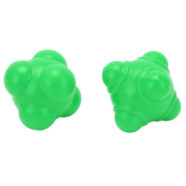 reaction balls irregular shape reaction balls 2pcs Rubber Reaction Bounce Balls Carousel 1