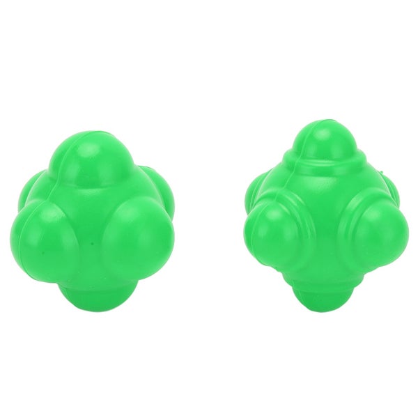 reaction balls irregular shape reaction balls 2pcs Rubber Reaction Bounce Balls Carousel 2