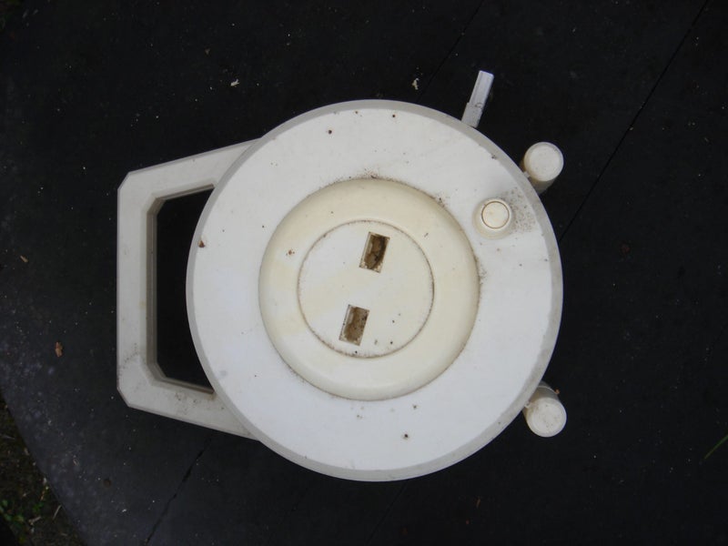 Telephone extension cord reel Carousel 1
