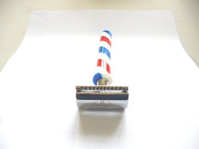 OMEGA SAFETY RAZOR BARBER POLE Carousel 1