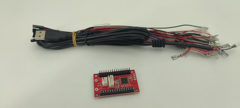 Arcade Controller decorder for one player Xinput support Carousel 3