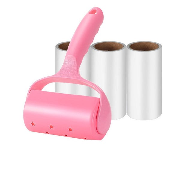 NEW Sticky Picker Lint Remover Roller Duster Fluff Cleaner+3 Paper Rolls Carousel 2