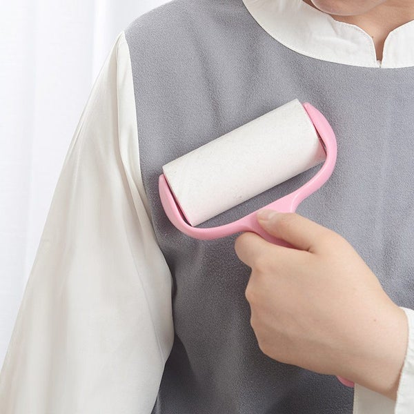 NEW Sticky Picker Lint Remover Roller Duster Fluff Cleaner+3 Paper Rolls Carousel 4