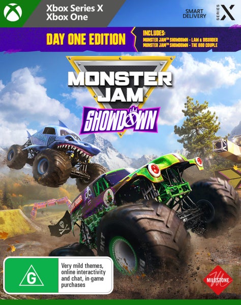 Monster Jam Showdown Day One Edition (Xbox Series X, Xbox One) Carousel 1