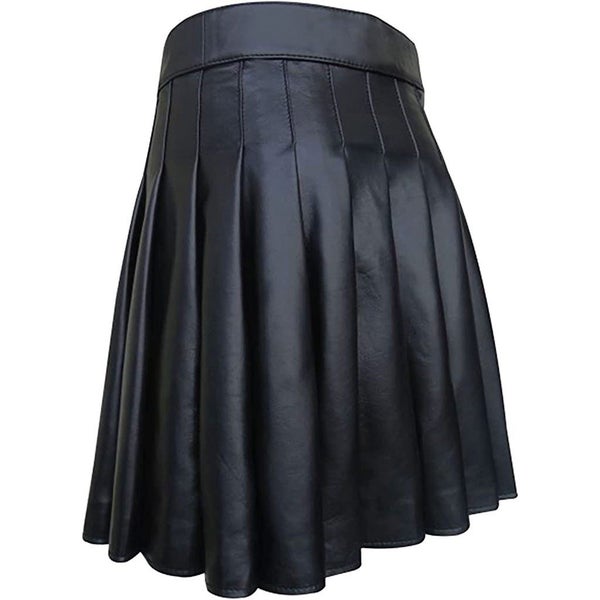 Customized Leather Utility Kilt Classic Black Carousel 2