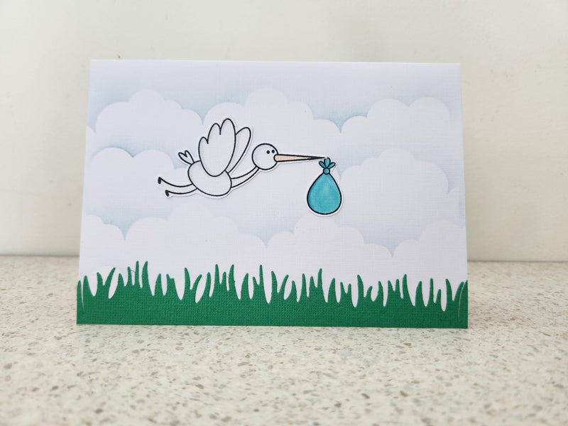 Handmade Card - Baby Carousel 1
