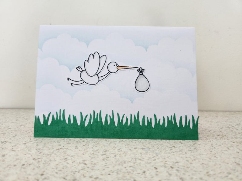 Handmade Card - Baby Carousel 2
