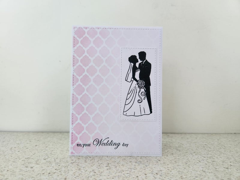 Handmade Card - Wedding Carousel 1
