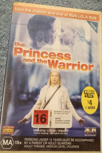 VHS - THE PRINCESS AND THE WARRIOR Carousel 1
