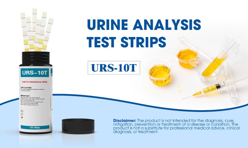 100pcs URS 10-in-1 Urine Test Strips64457665423489114