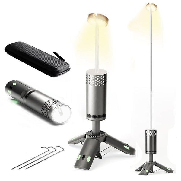 Telescc Lantern 10000mAh Magnet Tripod Base Lightweight LED Adventure Hiking ... Carousel 2