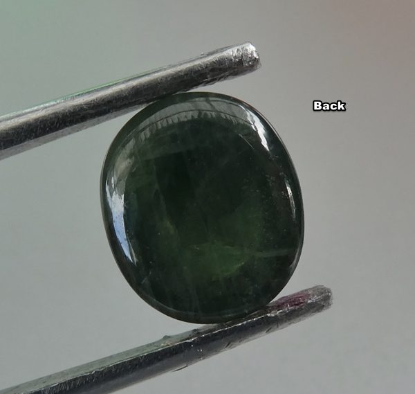 6.59CT SPLENDID HUGE OVAL CAB NATURAL BLUE GREEN SAPPHIRE Carousel 2