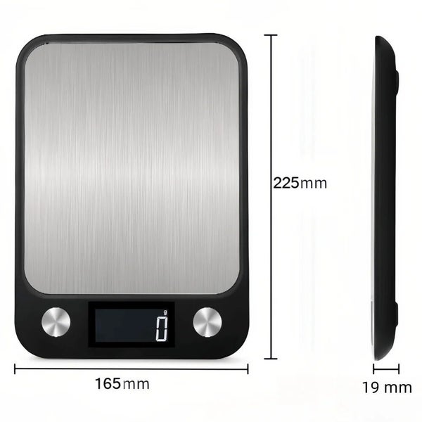 ANYGLEAM Gray Stainless Kitchen Scale 10Kg Accurate Measure Electronic Portab... Carousel 4