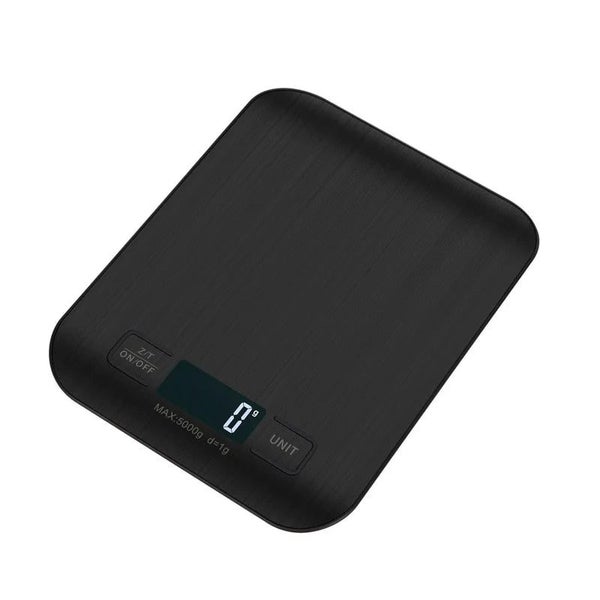 ANYGLEAM Black Stainless Home Kitchen Coffee Food Scale 10Kg Accurate Measure... Carousel 1