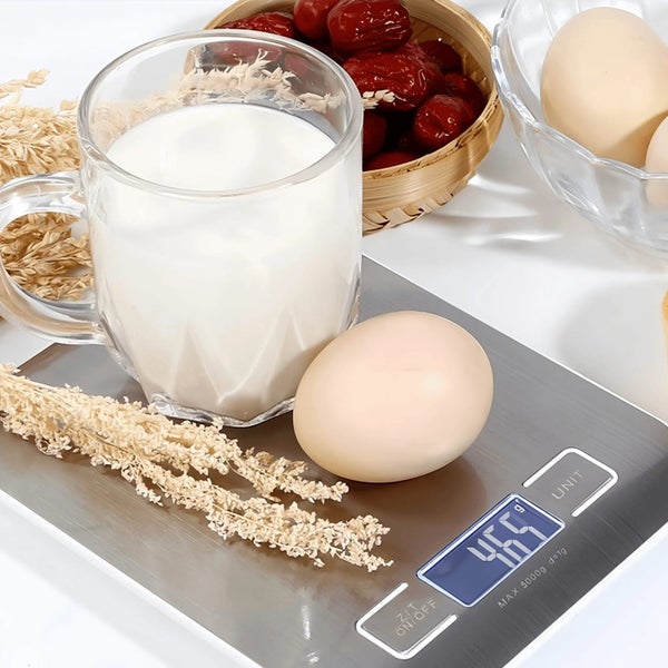 ANYGLEAM Black Stainless Home Kitchen Coffee Food Scale 10Kg Accurate Measure... Carousel 2