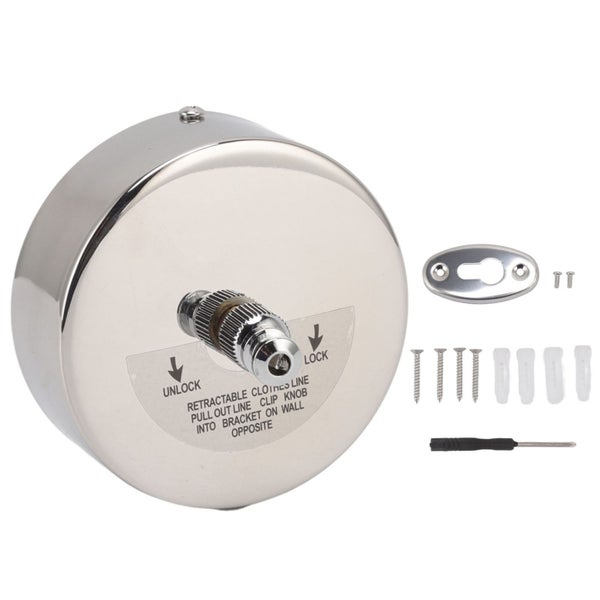 laundry line Retractable Clothesline 304 Stainless Steel Safety Auto Retraction Carousel 8