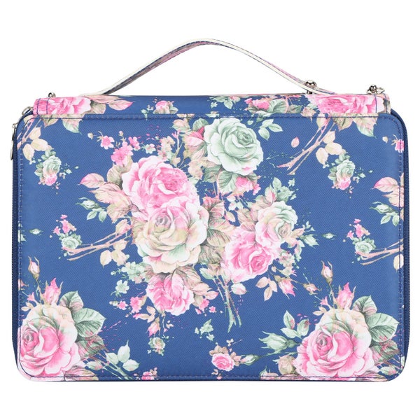 printed pencil case zipper pencil case Pencil Case Rose Printed Multi Layer Carousel 8
