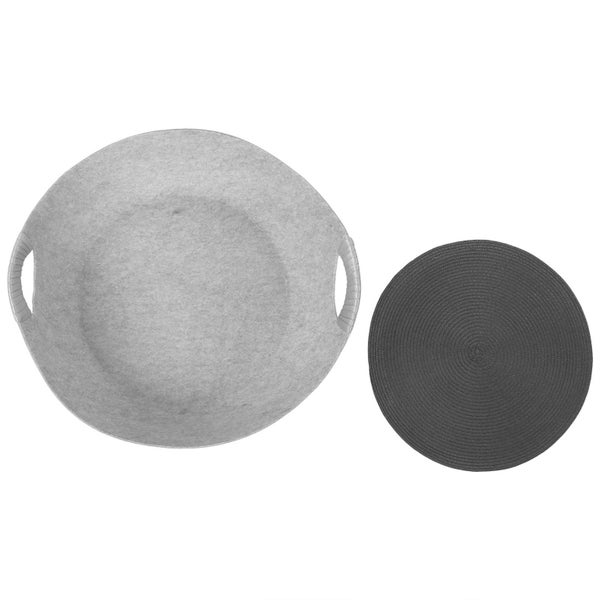 pet felt bed with scratching pad Pet Felt Bed with Scratching Pad All Seasons Carousel 8