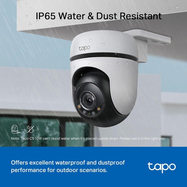 TP-LINK Tapo 2K Pan & Tilt Wi-Fi Spotlight Outdoor Camera Carousel 8