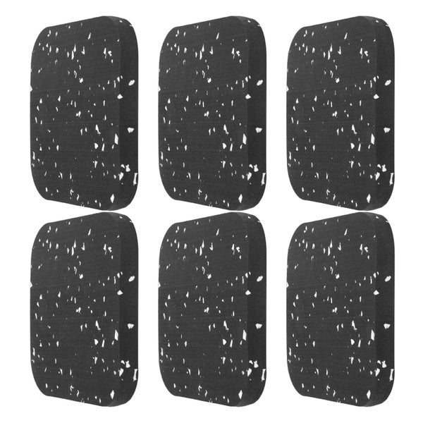 rubber ground mat rubber treadmill mat 6PCS Rubber Treadmill Mat Sound Carousel 2