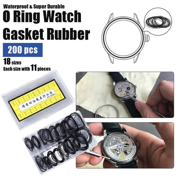 Brand New Watch Repair Tools O-Ring Kit Rubber Washer Seals *Clearance* Carousel 1