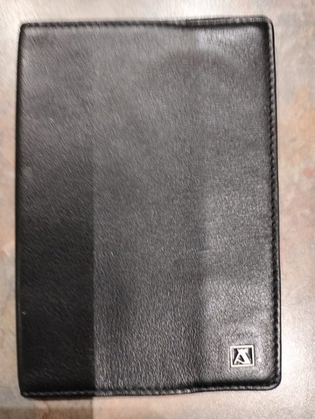 Black Leather Passport Holder/ Cover Carousel 2