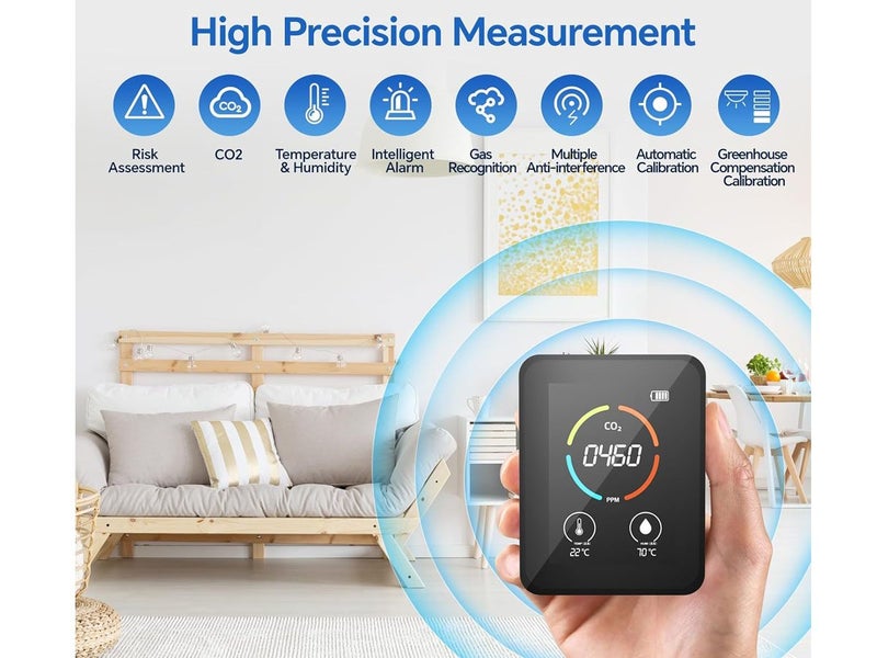 Formaldehyde Detector Air Quality Monitor NZ Clearance Carousel 2