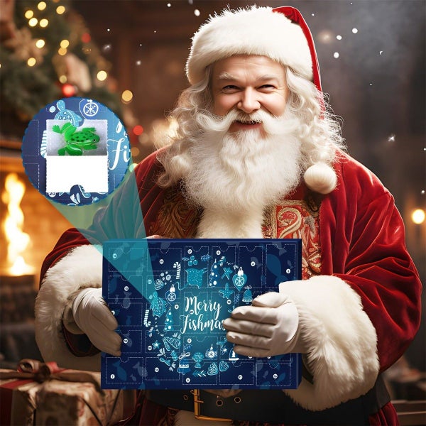 Fishing Advent Calendar Fishing Lure Christmas Gifts Carousel 9