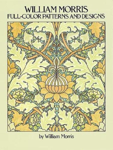 Full-Colour Patterns and Designs by William Morris - Paperback Carousel 1