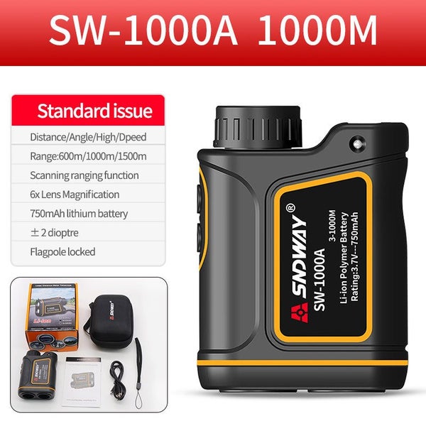 SNDWAY Rangefinder Telescope 600M 1000M 1500M Laser Distance Meter For Huntin... Carousel 1