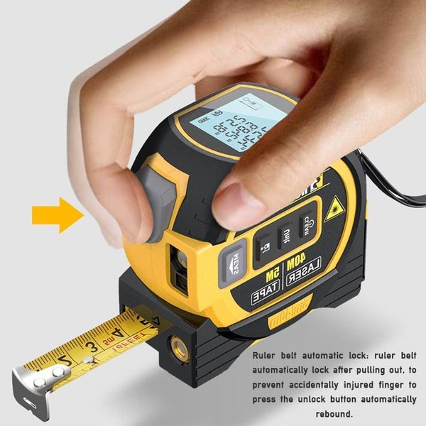 Intelligent 3In1 Measure Rangefinder High-precision Digital Laser Tape Range ... Carousel 7