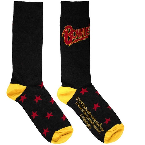David Bowie Stars Logo Ankle Socks Carousel 1