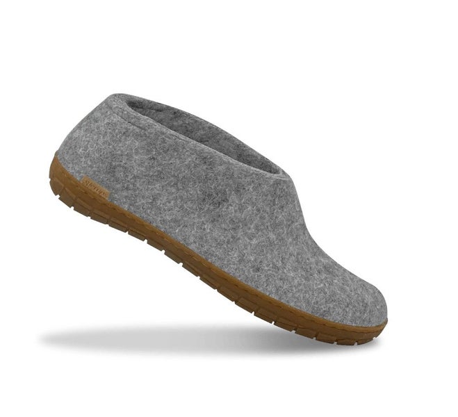 Glerups Honey Rubber Shoe Grey Carousel 1