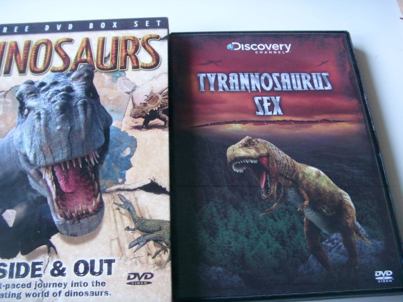 Dinosaur DVDs x 5 T Inside & Out T yrannosaurus Sex Killer Dinosaurs62958561367427113