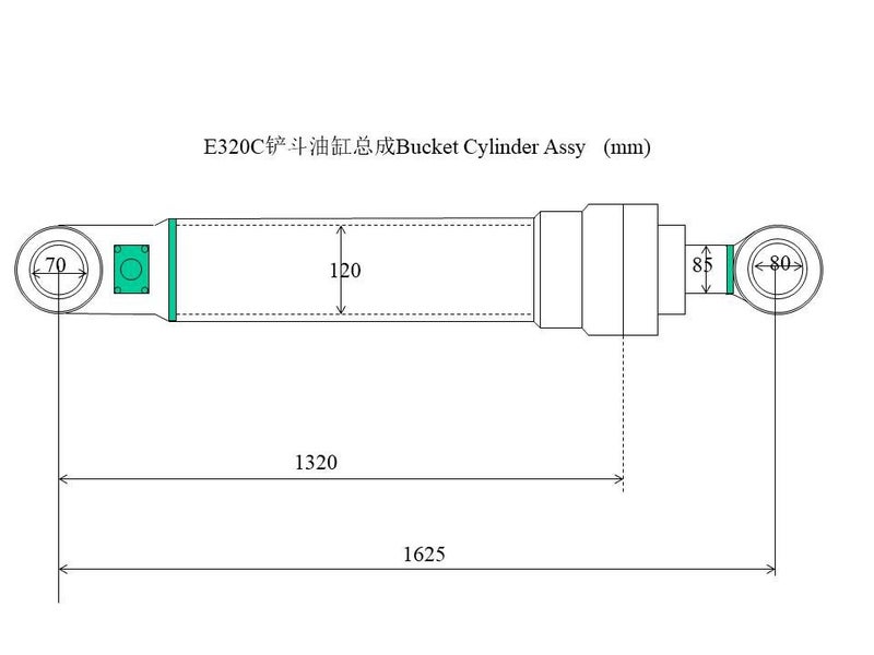 Boom Cylinder / Arm Cylinder / Bucket Cylinder for CAT 305 /305.5 /307C/312B/320 Carousel 17