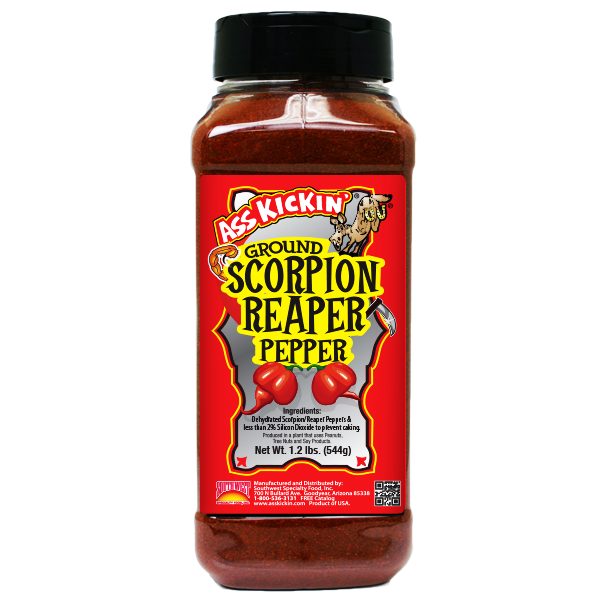 Ass Kickin Ground Scorpion Reaper Pepper 1.2lb/544g Carousel 1