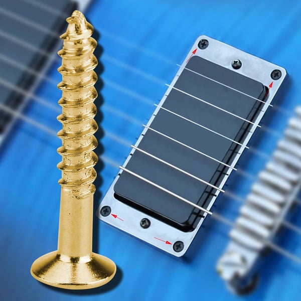 guitar humbucker screw 40 Pcs Guitar Humbucker Pickup Screws Set Kit Ring Carousel 1