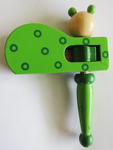 Frog wooden rattle Carousel 2