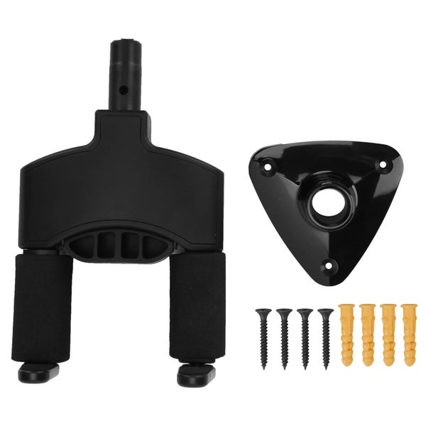 locking guitar wall mount Guitar Wall Hook Mounting Bracket Stand with Automatic Carousel 8