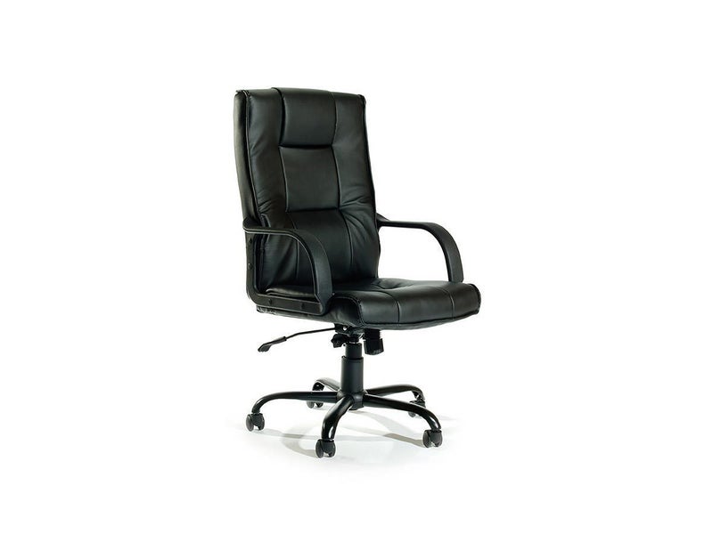 Knight's Falcon Highback Executive Chair, Unassembled Carousel 1