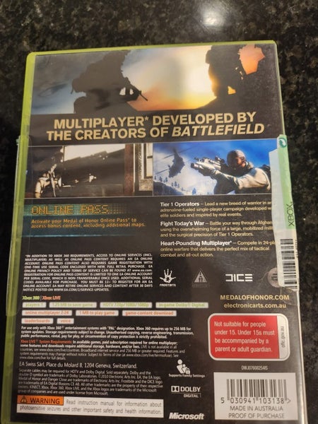 XBOX 360 MEDAL OF HONOR CLASSIC Carousel 6